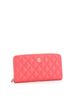 Chanel 100% Leather Pink Zip Around Wallet Quilted Caviar Long One size - photo 3