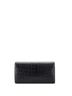 Saint Laurent 100% Leather Black Classic Monogram Flap Wallet Crocodile Embossed Leather One size - photo 4