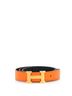 Hermès 100% Leather Orange Focus Reversible Belt Leather Thin One size - photo 1