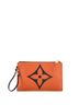 Louis Vuitton 100% Leather Orange NeoNoe Pouch Limited Edition Crafty Monogram Empreinte Giant One size - photo 4
