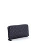 Chanel 100% Leather Blue Zip Around Wallet Quilted Caviar Long One size - photo 3
