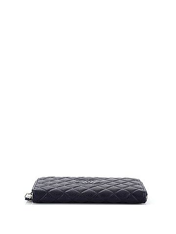 Chanel Zip Around Wallet Quilted Caviar Long (view 2)