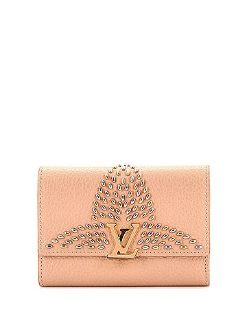 Louis Vuitton Capucines Compact Wallet Embellished Leather (view 1)