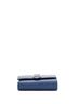 Hermès 100% Leather Blue Bearn Wallet Chevre Mysore Compact One size - photo 2
