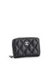 Chanel 100% Leather Black CC Zip Coin Purse Quilted Caviar Small One size - photo 3
