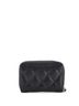 Chanel 100% Leather Black CC Zip Coin Purse Quilted Caviar Small One size - photo 4