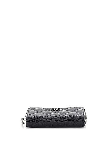 Chanel CC Zip Coin Purse Quilted Caviar Small (view 2)