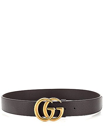 Gucci GG Marmont Belt Embossed Leather Wide (view 2)