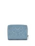 Louis Vuitton 100% Leather Blue Coussin Zippy Coin Purse Monogram Embossed Lambskin One size - photo 4