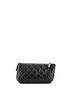 Chanel 100% Leather Black CC Cosmetic Pouch Quilted Caviar Small One size - photo 4