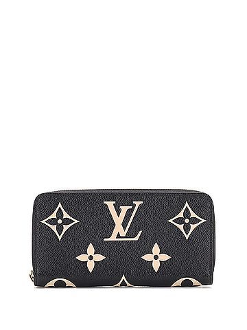 Louis Vuitton Zippy Wallet Bicolor Monogram Empreinte Giant (view 1)