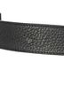 Louis Vuitton 100% Leather Black Signature Chain Belt Monogram Eclipse Canvas Medium One size - photo 4