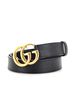 Gucci 100% Leather Black GG Marmont Belt Leather Medium One size - photo 1