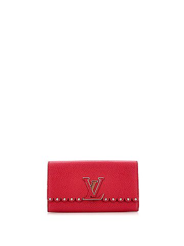 Louis Vuitton Capucines Wallet Leather with Embellished Detail (view 1)