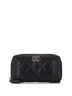 Chanel 100% Leather Black Boy Zip Around Wallet Quilted Caviar Small One size - photo 1
