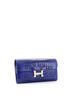 Hermès Blue Constance Wallet Alligator Long One size - photo 4