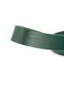 Bottega Veneta 100% Leather Green Double Strap Horsebit Buckle Belt Leather Wide One size - photo 3
