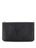 Louis Vuitton 100% Leather Black Neverfull Pochette Monogram Empreinte Giant Large One size - photo 1