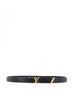 Louis Vuitton 100% Leather Black LV Initiales Belt Embossed Calfskin Thin One size - photo 2