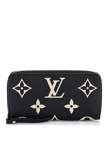 Louis Vuitton Zippy Wallet Bicolor Monogram Empreinte Giant (view 1)