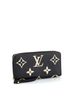 Louis Vuitton 100% Leather Black Zippy Wallet Bicolor Monogram Empreinte Giant One size - photo 3