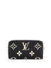 Louis Vuitton 100% Leather Black Zippy Wallet Bicolor Monogram Empreinte Giant One size - photo 4