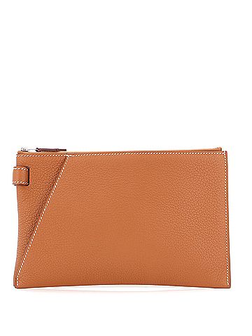 Hermès Cabavertige Pouch Leather 24 (view 1)