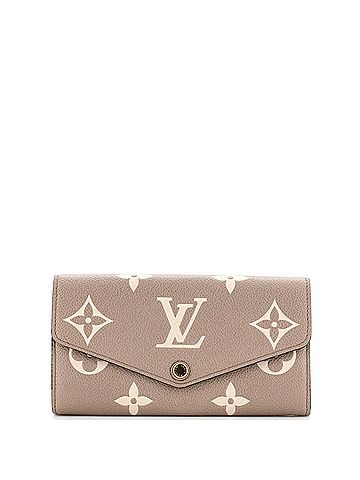 Louis Vuitton Sarah Wallet NM Bicolor Monogram Empreinte Giant (view 1)