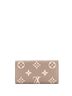 Louis Vuitton 100% Leather Tan Sarah Wallet NM Bicolor Monogram Empreinte Giant One size - photo 4