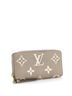 Louis Vuitton 100% Leather Tan Zippy Wallet Bicolor Monogram Empreinte Giant One size - photo 3