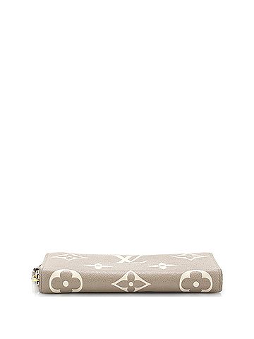 Louis Vuitton Zippy Wallet Bicolor Monogram Empreinte Giant (view 2)