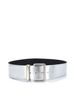 Chanel 100% Leather Metal Logo Belt Leather Wide One size - photo 2