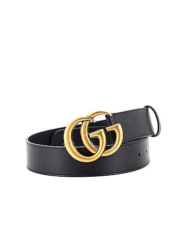 Gucci GG Marmont Belt Leather Wide (view 1)