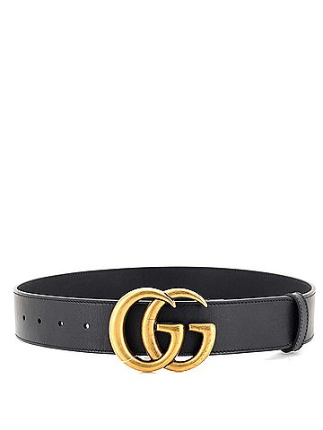 Gucci GG Marmont Belt Leather Wide (view 2)