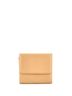 Chanel 100% Leather Tan CC Trifold Flap Wallet Goatskin Small One size - photo 2