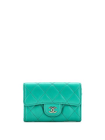 Chanel Classic Flap Card Case Quilted Lambskin (view 1)