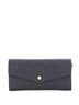 Louis Vuitton 100% Leather Blue Curieuse Wallet Monogram Empreinte Leather One size - photo 1