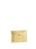 Chanel 100% Leather Classic Card Holder Crocodile Embossed Metallic Calfskin One size - photo 4