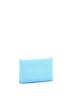 Hermès 100% Leather Blue Calvi Card Holder Epsom One size - photo 4