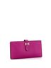 Hermès 100% Leather Pink Bearn Wallet Epsom Long One size - photo 3