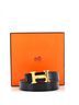 Hermès 100% Leather Black Constance Reversible Belt Leather Thin One size - photo 2