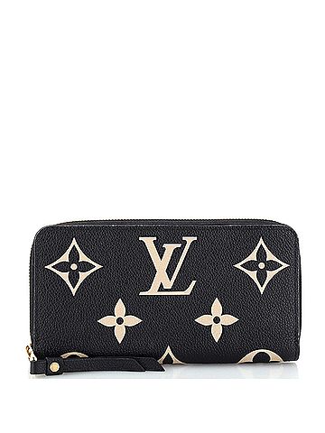 Louis Vuitton Zippy Wallet Bicolor Monogram Empreinte Giant (view 1)