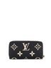 Louis Vuitton 100% Leather Black Zippy Wallet Bicolor Monogram Empreinte Giant One size - photo 4