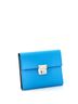 Hermès 100% Leather Blue Clic Wallet Verso Epsom 12 One size - photo 3