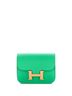 Hermès 100% Leather Green Constance Slim Wallet Evercolor One size - photo 1