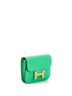 Hermès 100% Leather Green Constance Slim Wallet Evercolor One size - photo 4