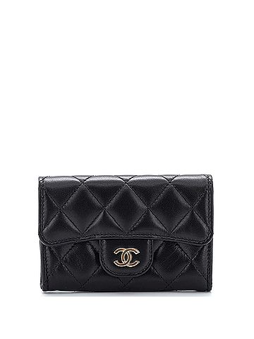 Chanel Classic Flap Card Case Quilted Lambskin (view 1)