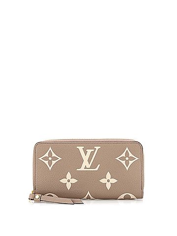Louis Vuitton Zippy Wallet Bicolor Monogram Empreinte Giant (view 1)