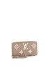 Louis Vuitton 100% Leather Tan Zippy Wallet Bicolor Monogram Empreinte Giant One size - photo 3