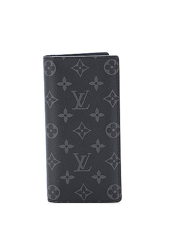 Louis Vuitton Brazza Wallet Monogram Eclipse Canvas (view 1)